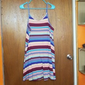 Mossimo | EUC | Multi-Colored Striped Dress XL
